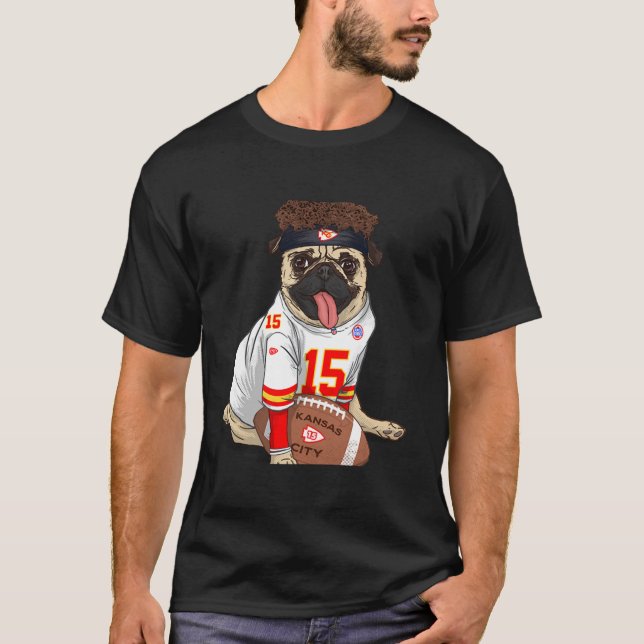 Camiseta Patrick Mahome TShirtPug Mahome (Frente)