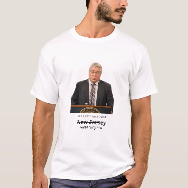 Camiseta Patrick Morrisey "Gentleman from New Jersey" (Frente)
