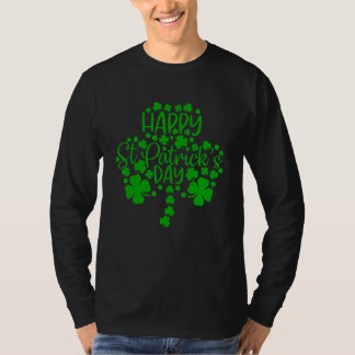 Camiseta Patrick S Day Shamrock Clover Men Women K
