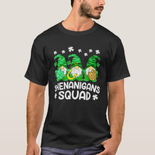 Camiseta Patrick Shenanigans Squad Gnomos Funny St Patricks