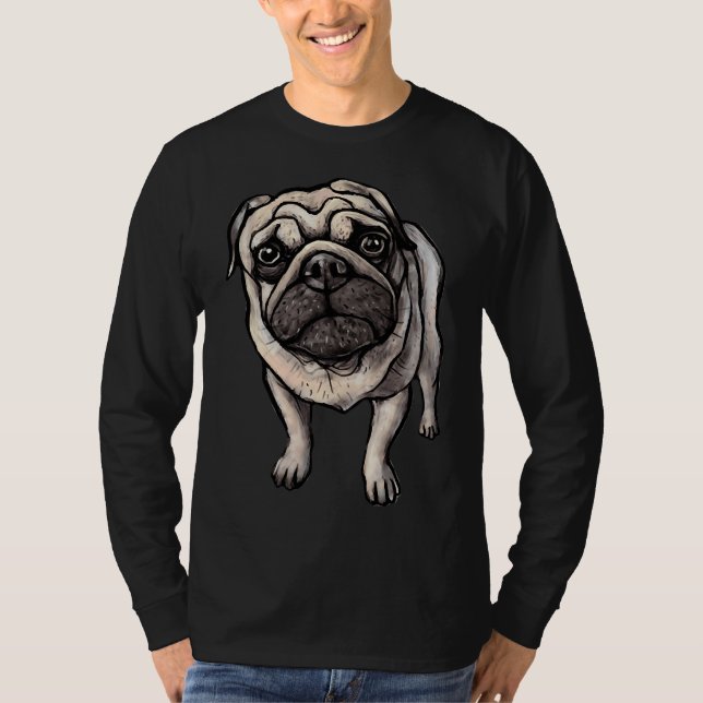 Camiseta Patrick the Pug Classic T-Shirt 95 (Frente)