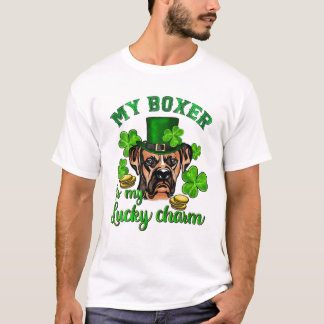 Camiseta Patrick's Day My Boxer is My Lucky