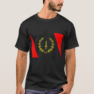 Camiseta Patrimônio Africano Americano Bandeira da História