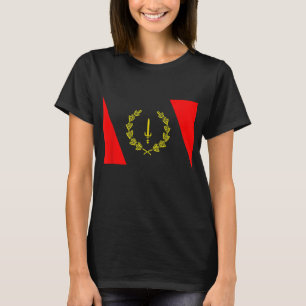 Camiseta Patrimônio Africano Americano Bandeira da História