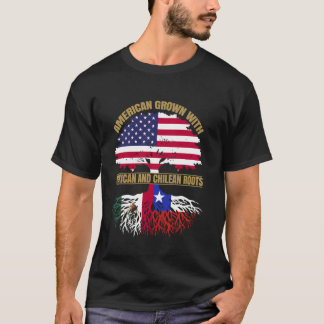 Camiseta Patrimônio Americano Cultivado com Raízes Mexicana