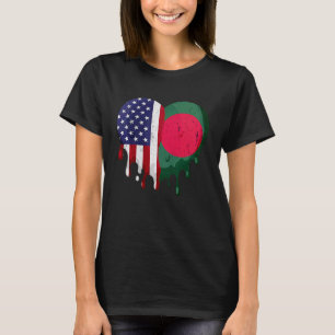 Camiseta Patrimônio Americano do Bangladesh Mês Bangladesh 