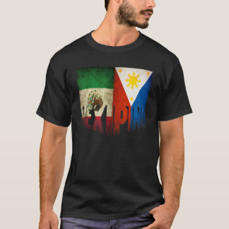 Camiseta Patrimônio Americano Filipino Mexicano