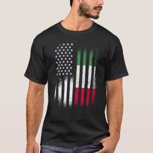 Camiseta Patrimônio Americano Italiano Mês Patriot Grow