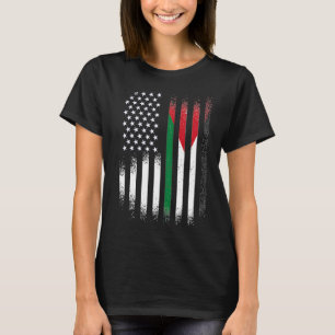 Camiseta Patrimônio Americano Jordaniano Mês Patriota Jordã