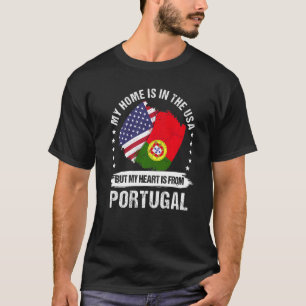 Camiseta Patrimônio Americano Portugal Bandeira Português A