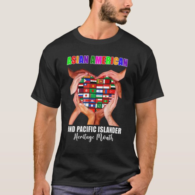 Camiseta Patrimônio Asiático Americano E Da Região Do Pacíf (Frente)