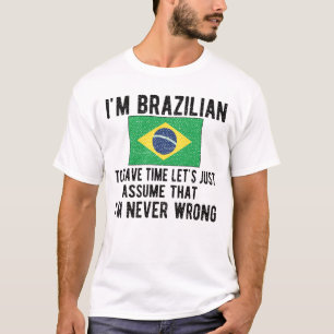 Camiseta Patrimônio brasileiro brasileiro ganha bandeira b