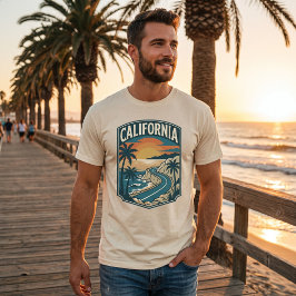 Camiseta Patrimônio Costeiro da Califórnia