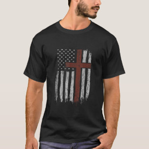 Camiseta Patrimônio Cristão Jesus Cruzado Americano