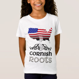 Camiseta Patrimônio da Bandeira da Cornualha Americana