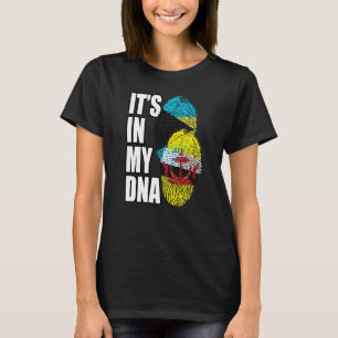 Camiseta Patrimônio da Bandeira de DNA Misto Bruneano e Bah