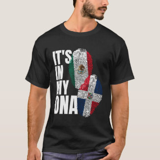 Camiseta Patrimônio da Bandeira do Dna Dominicano Plus