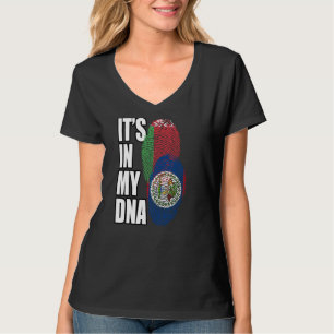 Camiseta Patrimônio da Bandeira do DNA Misto Belizeu e Biel
