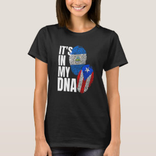 Camiseta Patrimônio da Bandeira do DNA Nicaraguense e Porto