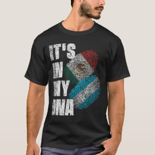 Camiseta Patrimônio da Bandeira do Mistério de DNA mexicano