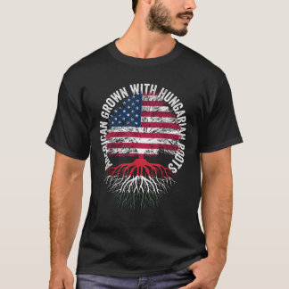 Camiseta Patrimônio da Família Raízes Húngara Americana