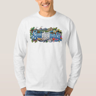 Camiseta Patrimônio da Guatemala, Tradição, Bandeira e Cult