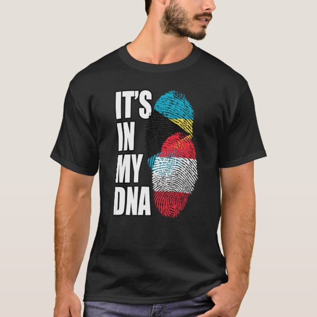 Camiseta Patrimônio Da Herança Da Marca De DNA Mistura Aust (Frente)