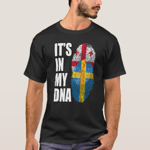 Camiseta Patrimônio Da Herança Da Marca De DNA Mistura Geor