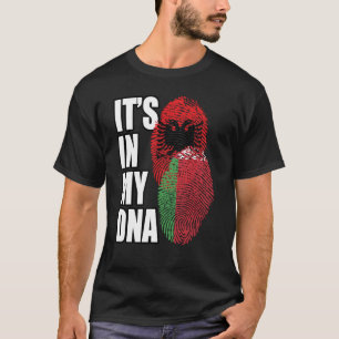 Camiseta Patrimônio Da Herança Do ADN Da Mistura Bielorruss