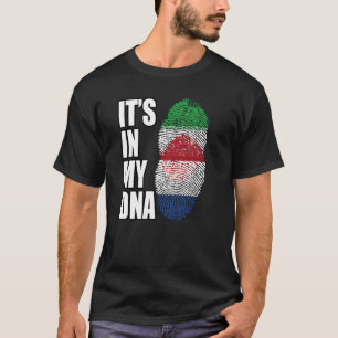 Camiseta Patrimônio Da Herança Do DNA Misturado Iraniano E