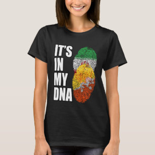 Camiseta Patrimônio Da Herança Do DNA Mix Do Irã E Do Butão