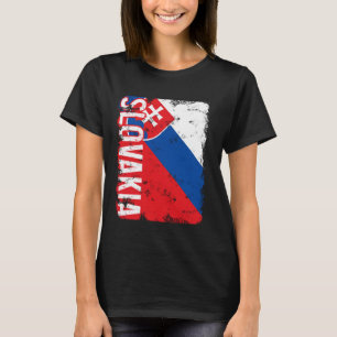Camiseta Patrimônio das Raízes do Orgulho da Eslováquia Ban