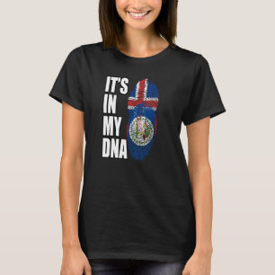 Camiseta Patrimônio De Sinalizador De DNA Mistos Beliziano