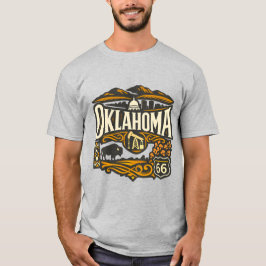 Camiseta Patrimônio do Estado de Oregon Montanha Hood Arte