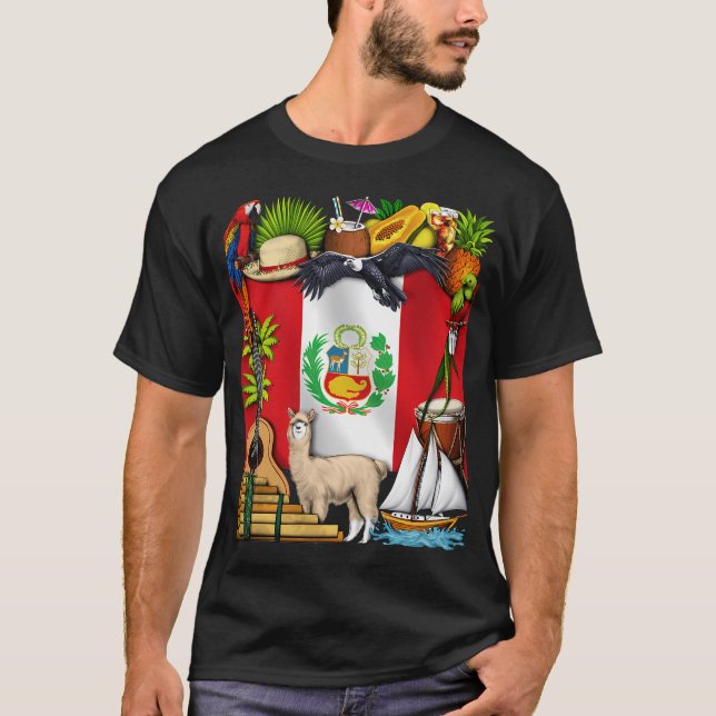 Camiseta Patrimônio do Peru (Frente)