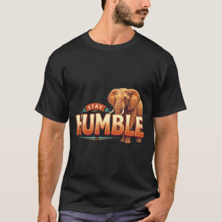 Camiseta Patrimônio Gráfico da Sabedoria do Elefante Humild