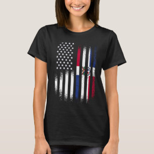 Camiseta Patrimônio Hispânico Americano da República Domini