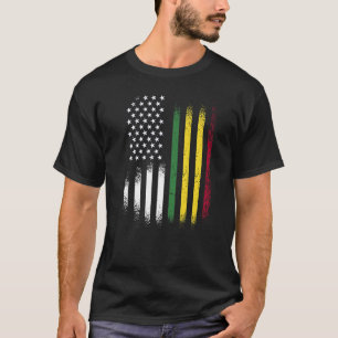 Camiseta Patrimônio Hispânico Boliviano Americano Mês da Bo