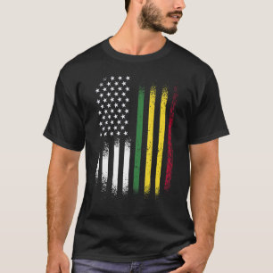 Camiseta Patrimônio Hispânico Boliviano Americano Mês da Bo