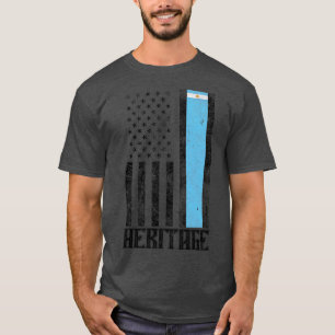 Camiseta Patrimônio hispânico da Argentina pavilhão angusti