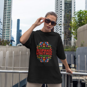 Camiseta Patrimônio Hispânico Floral