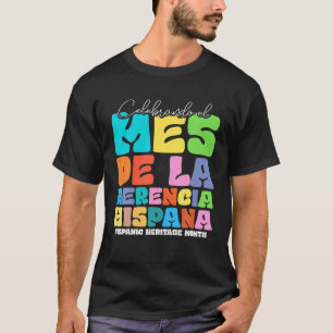 Camiseta Patrimônio Hispânico Mês de 2022 Contagem Nacional