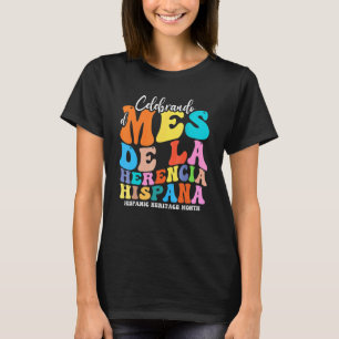 Camiseta Patrimônio Hispânico Mês de 2022 Contagem Nacional