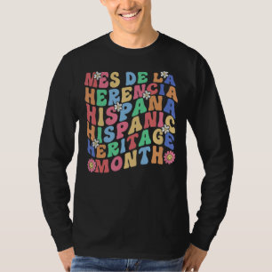 Camiseta Patrimônio Hispânico Mes De La Herencia Hispana