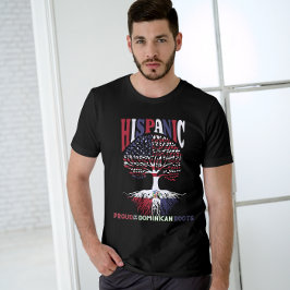 Camiseta Patrimônio Hispânico Mês Orgulhoso Republicano Dom