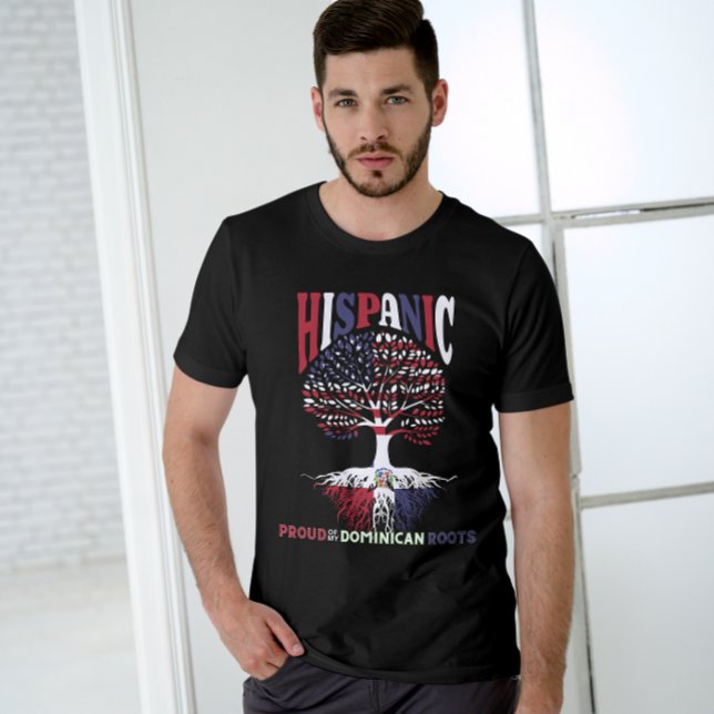 Camiseta Patrimônio Hispânico Mês Orgulhoso Republicano Dom (Criador carregado)