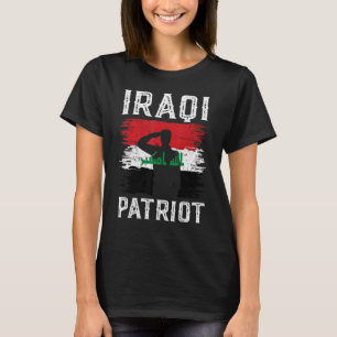 Camiseta Patrimônio iraquiano Iraque Bandeira Bagdade ama I
