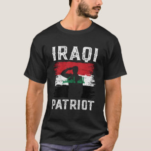 Camiseta Patrimônio iraquiano Iraque Bandeira Bagdade Ama I