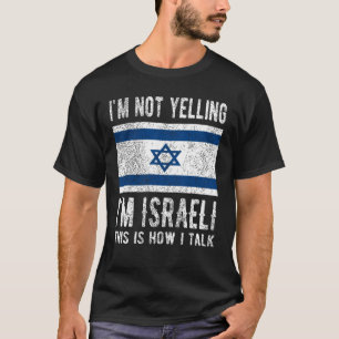 Camiseta Patrimônio Israelense Ortoado Israel Roota Bandeir