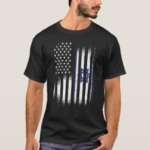 Camiseta Patrimônio Israelita Americano Mês Patriot Gro de